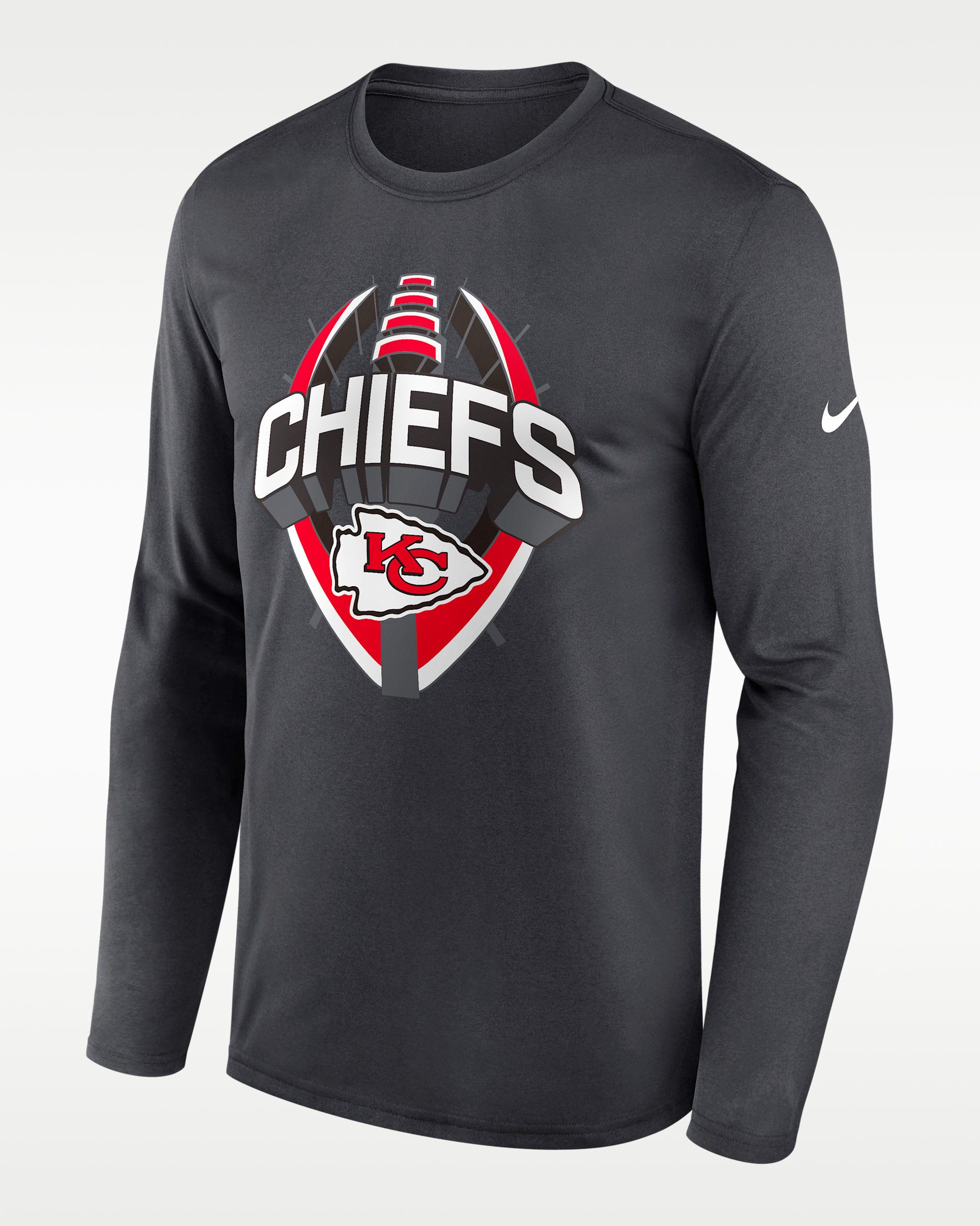 Kansas City Chiefs Legend Icon Men's Nike Dri-FIT NFL Long-Sleeve